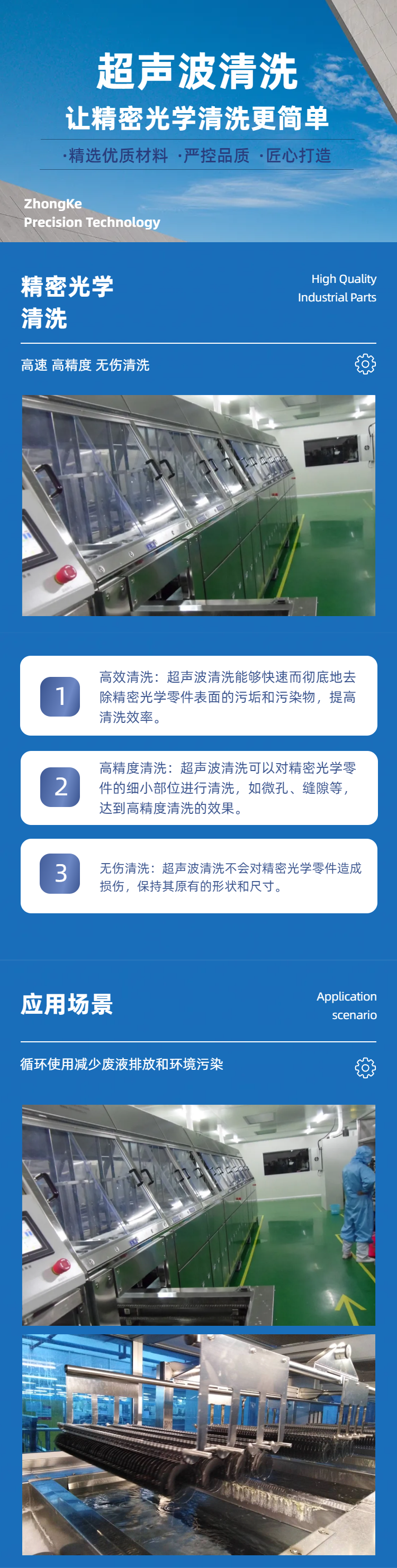 精密光学清洗
